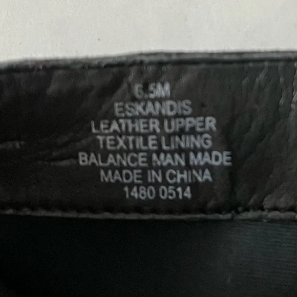 Leather Suede Charcoal Boots - Picture 5 of 5